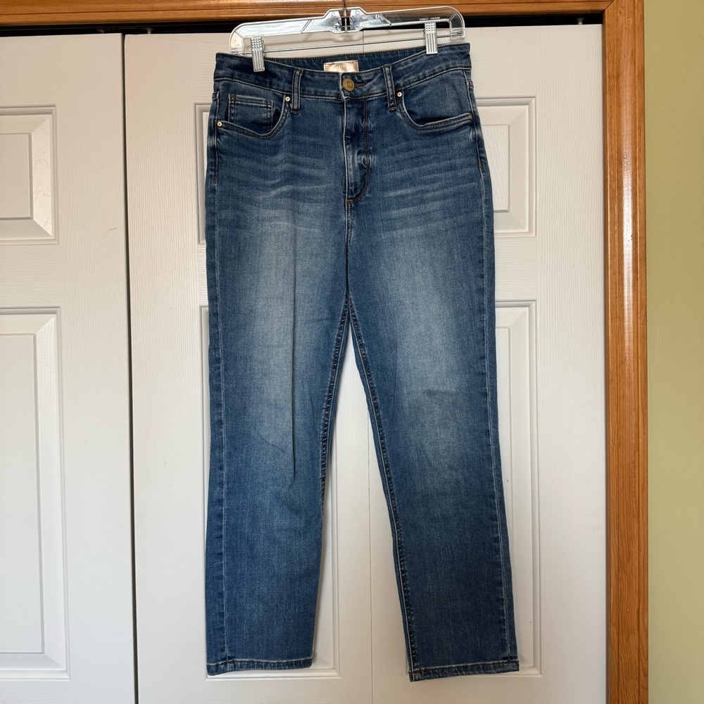 Kut From The Kloth Naomi Girlfriend Ankle Straight Leg‎ Womens Jeans